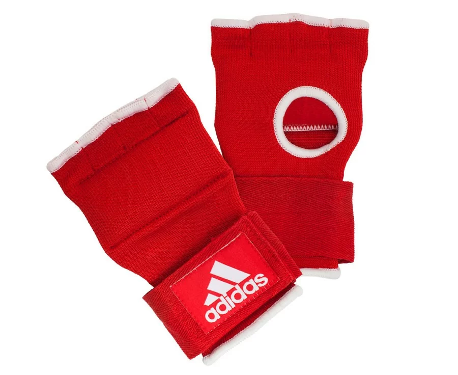Фото Перчатки внутренние Adidas Super Inner Gloves красн/белые S adiBP02 со склада магазина СпортСЕ
