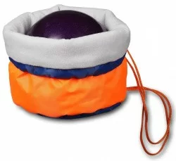 Чехол для мяча гимнастического Indigo 34*24 см утепленный оранжевый SM-335