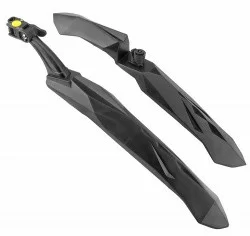 Крылья 24"-26" XGNB-059-1 пластик чёрные