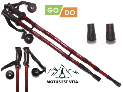 Палки треккинговые GO DO G-DS1-К 110-135 см