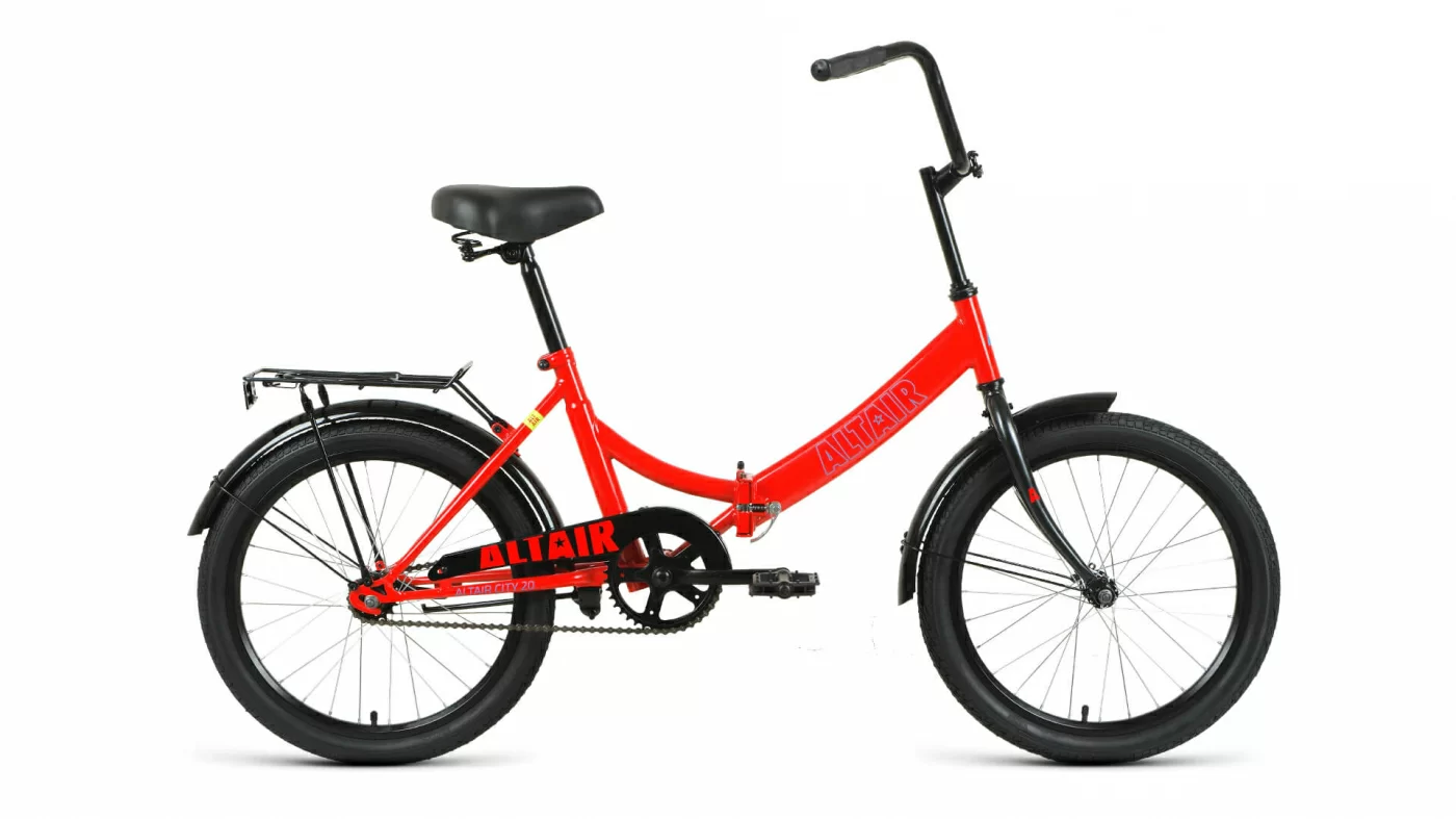 Фото Велосипед Altair City 20 скл (2022) красный/голубой RBK22AL20006 со склада магазина СпортСЕ