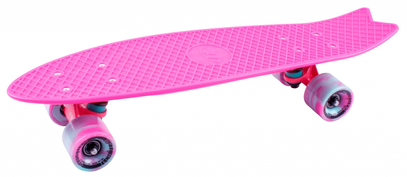 Фото Скейтборд TechTeam пластиковый Fishboard 23 pink TLS-406 со склада магазина СпортСЕ