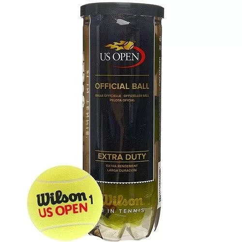 Фото Мяч для тенниса Wilson US Open Extra Duty за 1 шт WRT106200 со склада магазина СпортСЕ