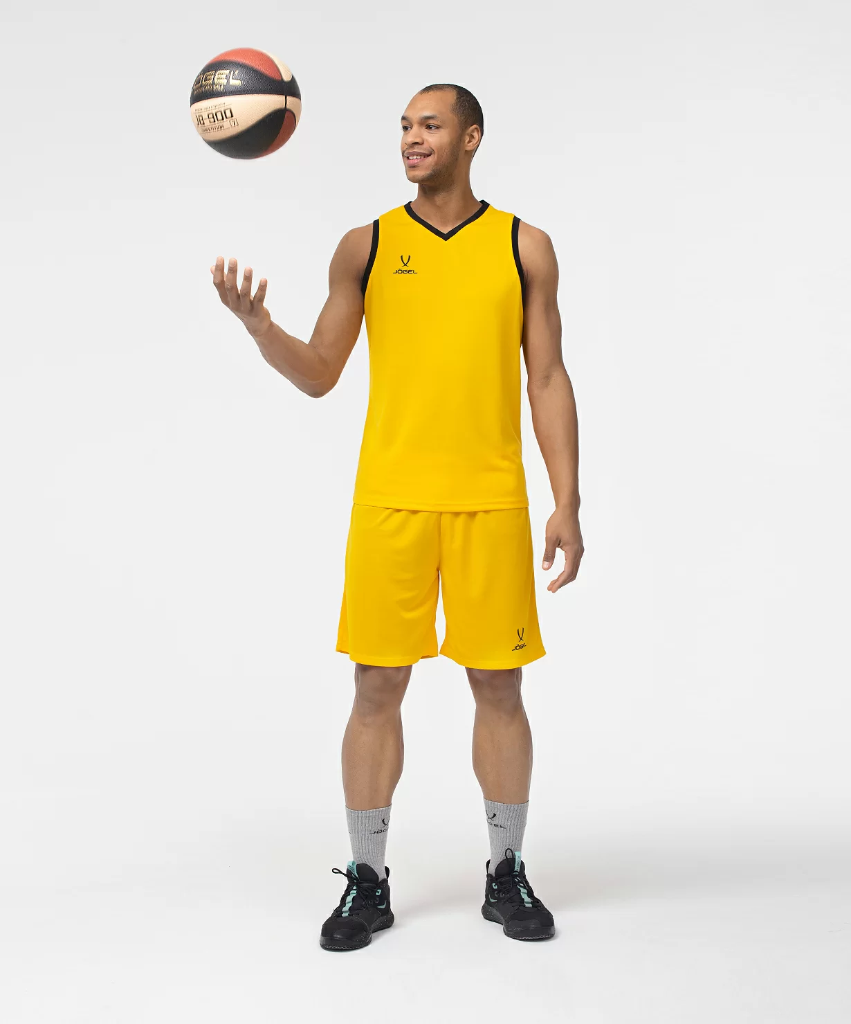 Фото Майка баскетбольная Camp Basic, желтый со склада магазина СпортСЕ