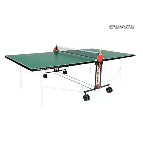 Фото Теннисный стол DONIC OUTDOOR ROLLER FUN GREEN с сеткой 4мм 230234-G со склада магазина СпортСЕ