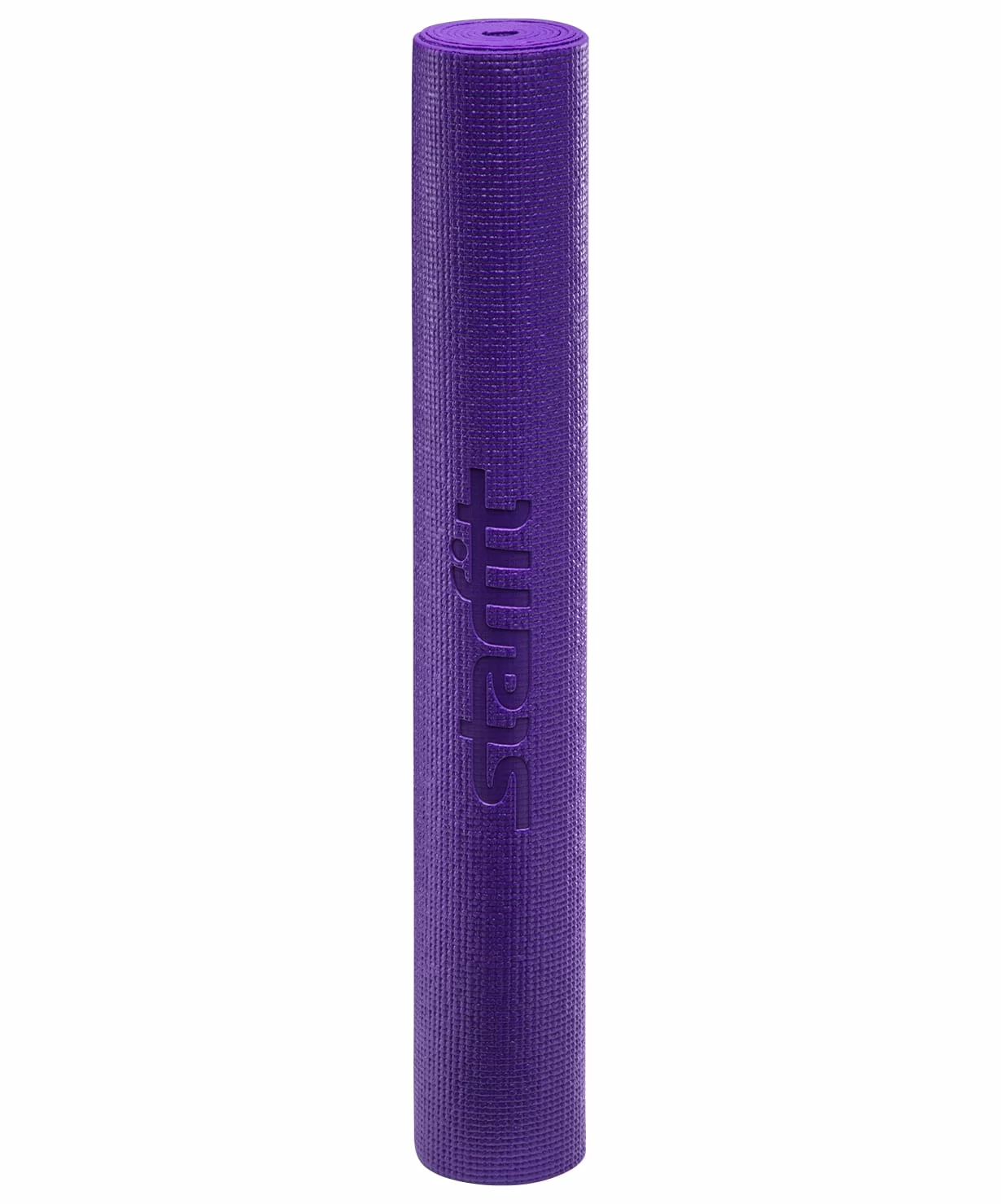 Фото Коврик для йоги StarFit FM-101 PVC 173x61x0,3 см, фиолетовый 1/20 8829 со склада магазина СпортСЕ