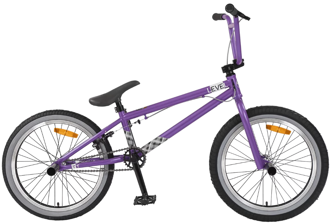 Фото Велосипед BMX TechTeam Level 20" (2020) фиолетовый со склада магазина СпортСЕ