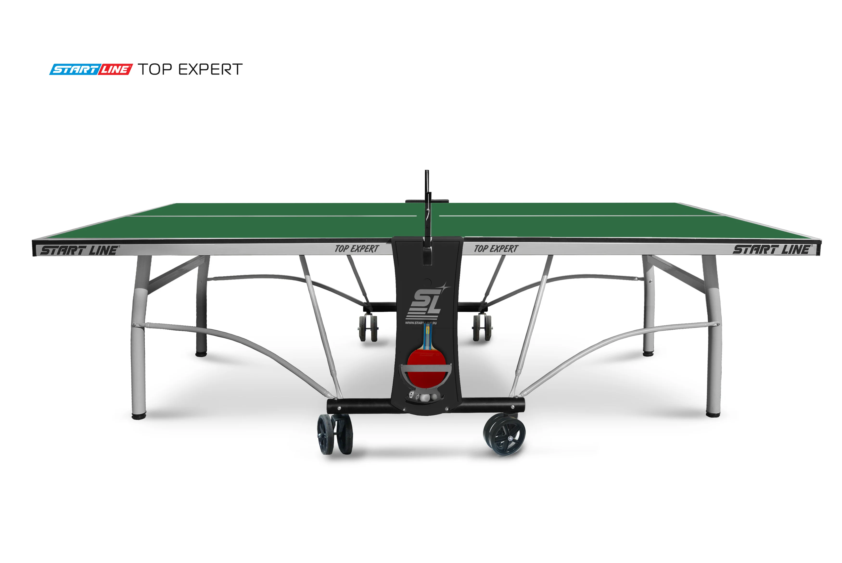  Стол теннисный Top Expert Зелёный по низким ценам в Томске и Северске