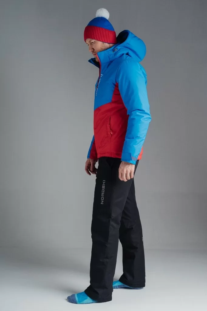Фото Куртка утепленная Nordski Montana Blue/Red NSM428879 со склада магазина СпортСЕ