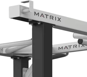 MATRIX MAGNUM A93 Гиперэкстензия (ЧЁРНЫЙ)