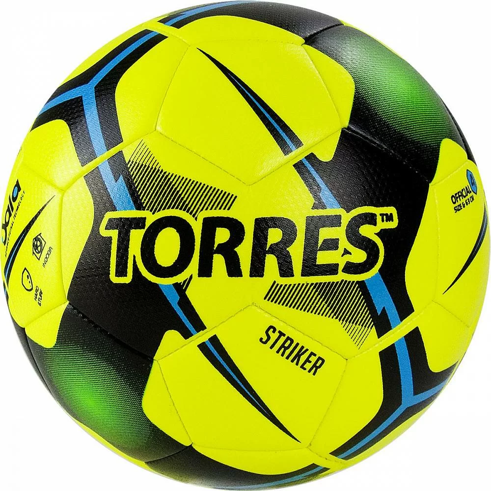 Фото Мяч футзальный Torres Futsal Striker №4 30 п.желтый FS321014 со склада магазина СпортСЕ