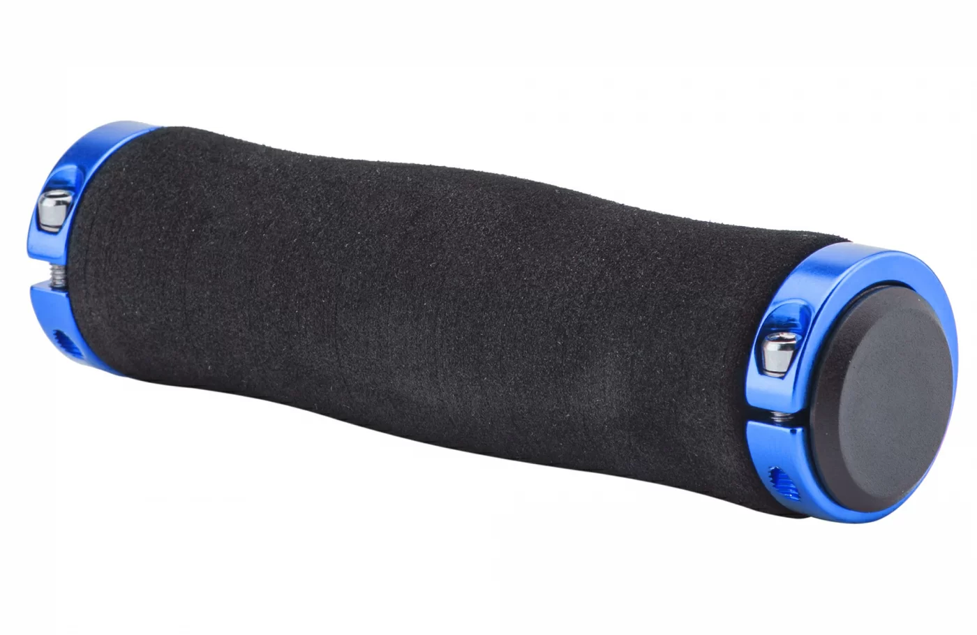 Фото Грипсы XH-GN02BL 130 мм чёрные, материал EVA, синие кольца 150241 со склада магазина СпортСЕ