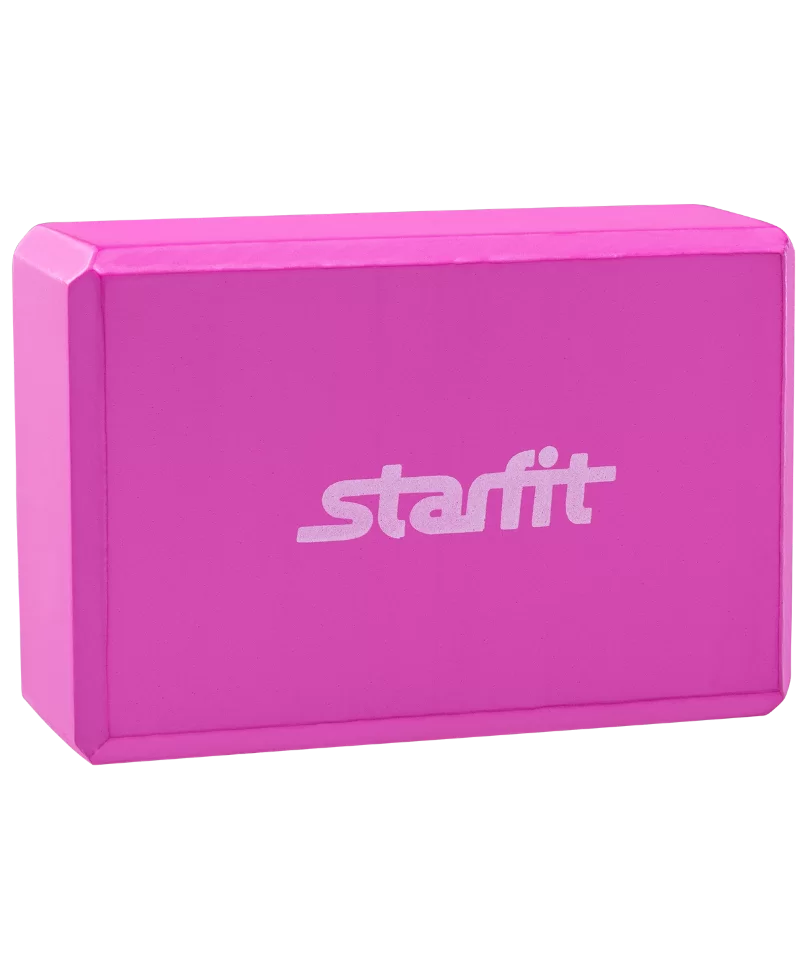 Фото Блок для йоги StarFit FA-101 EVA розовый  8668 со склада магазина СпортСЕ