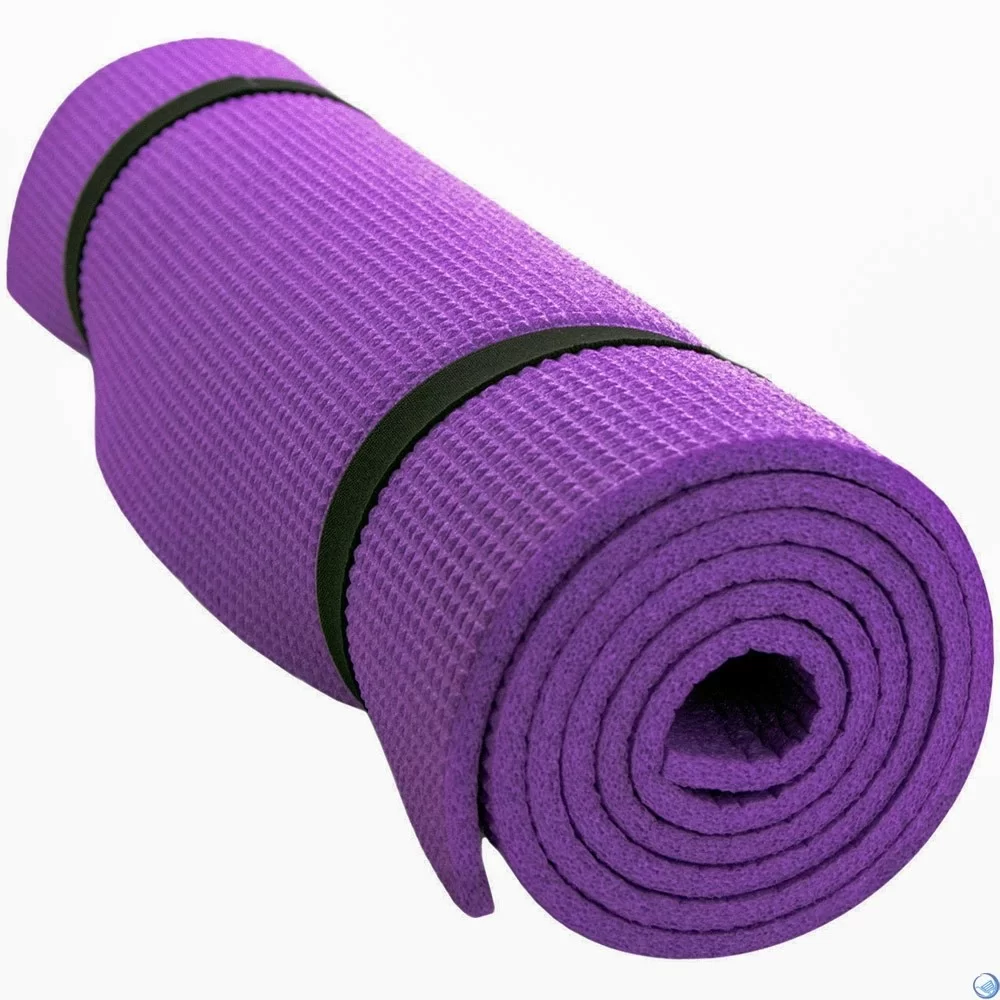 Фото Коврик гимнастический 150х60х0,6 см HKEM1208-06-PURPLE фиолетовый 10019001 со склада магазина СпортСЕ