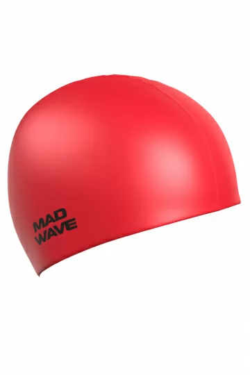Фото Шапочка для плавания Mad Wave Intensiv Big red M0531 12 2 05W со склада магазина СпортСЕ