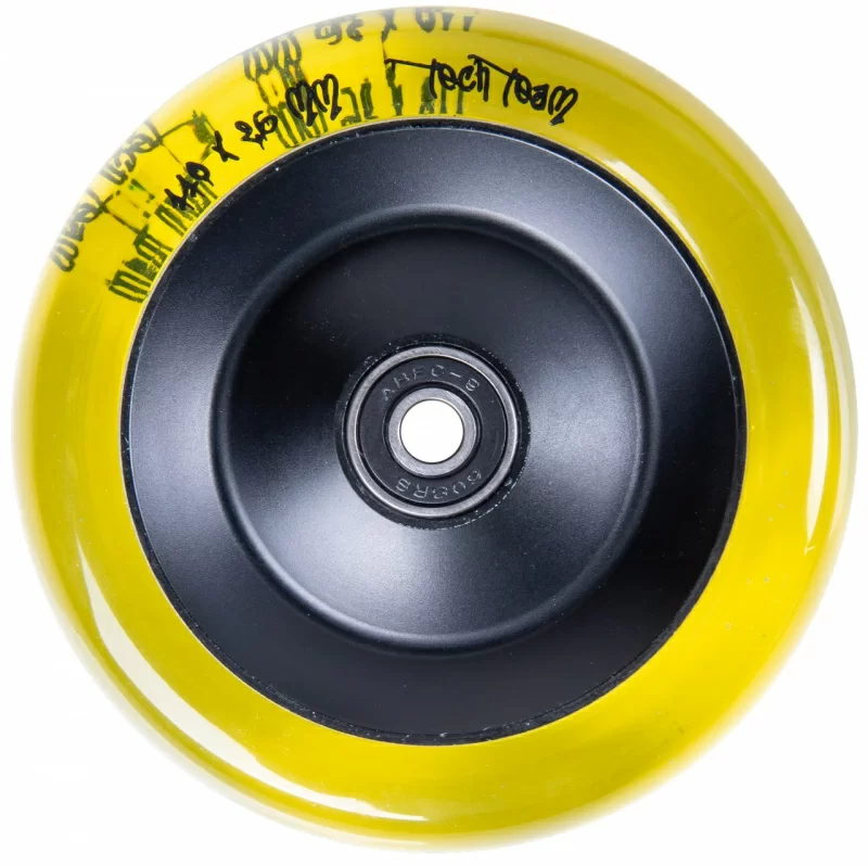 Фото Колесо для самоката TechTeam X-Treme 110*26 мм Street mama yellow со склада магазина СпортСЕ