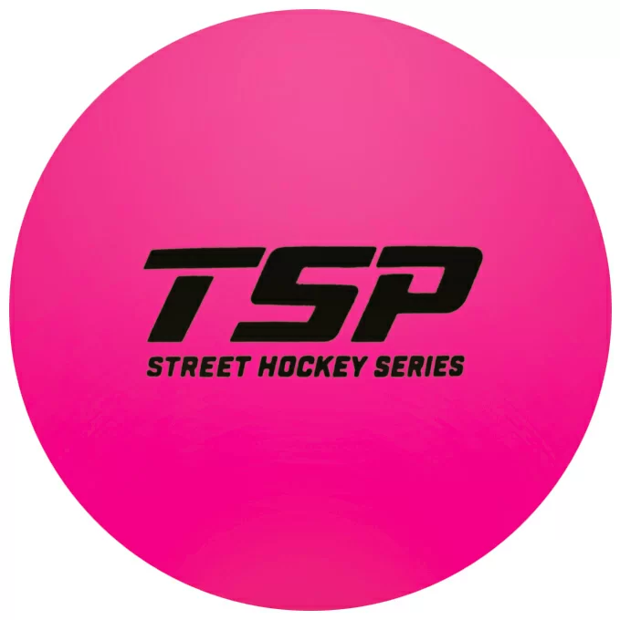 Фото Мяч для стрит-хоккея TSP Street Hockey Ball (для t 0-15C) pink 0003372 со склада магазина СпортСЕ