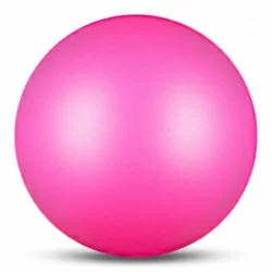 Мяч для художественной гимнастики 15 см 300 г Indigo металлик цикламеновый IN315