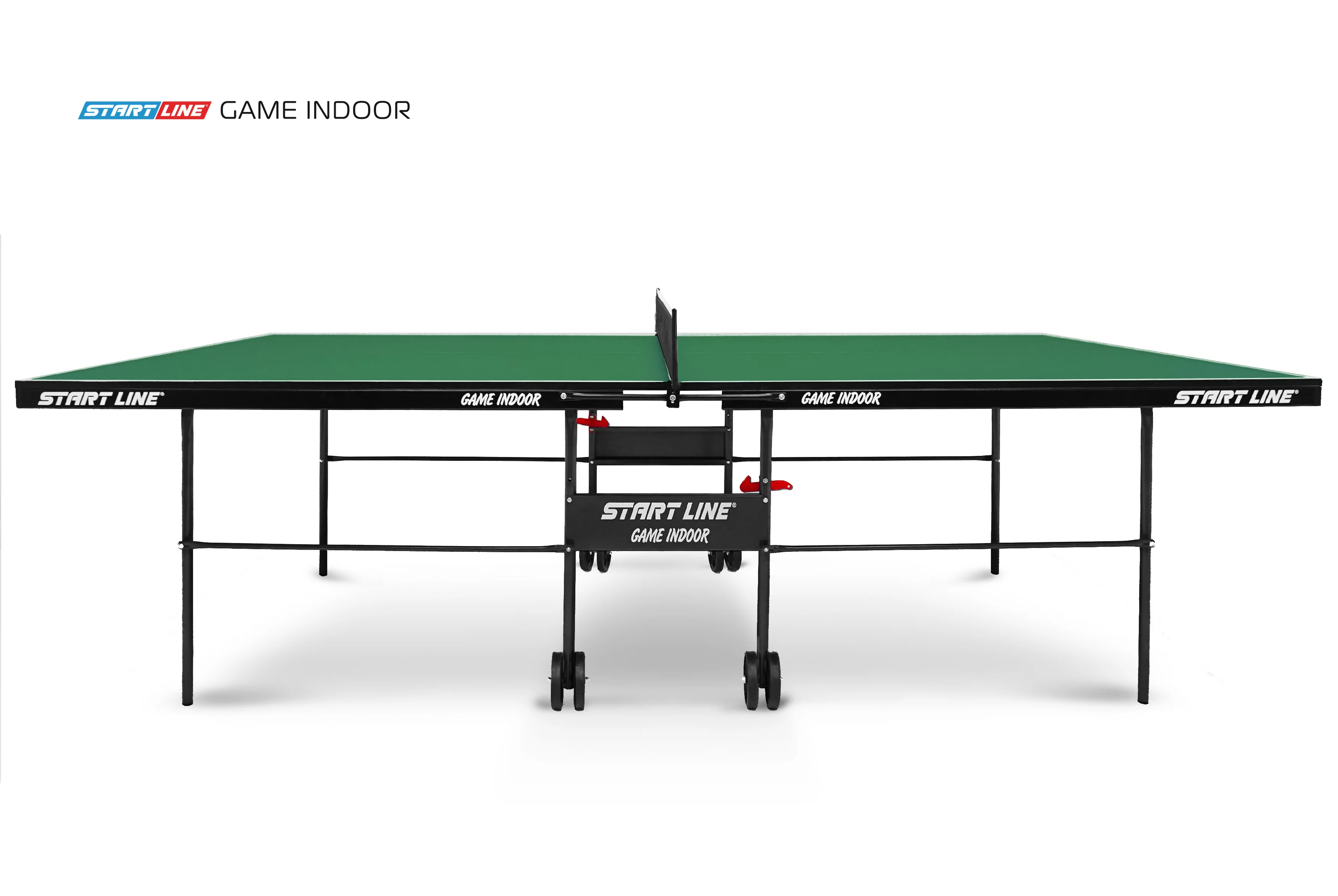 Фото Теннисный стол Start Line Game Indoor с сеткой green 6031-3 со склада магазина СпортСЕ