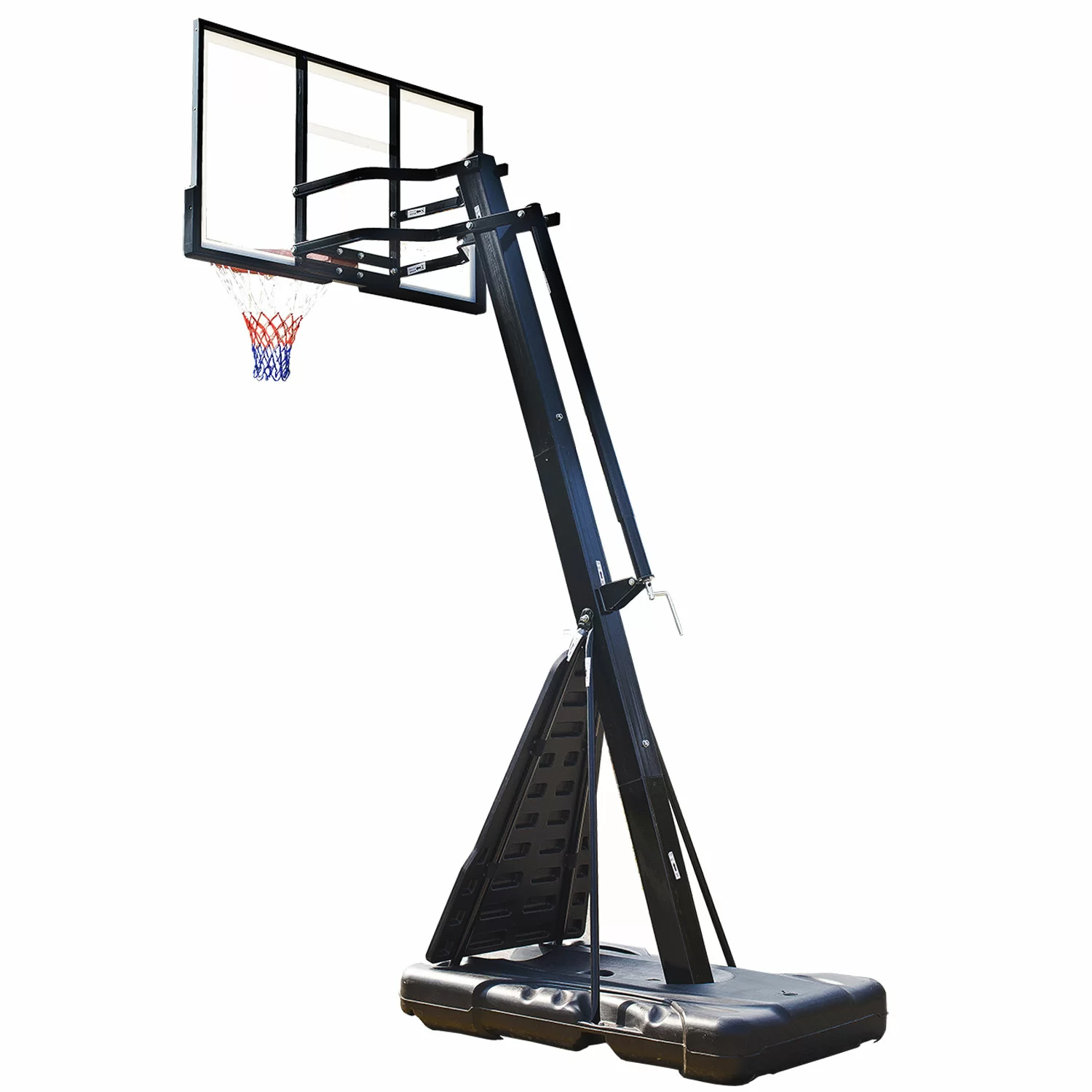 Фото Баскетбольная мобильная стойка DFC STAND60A 152x90cm акрил (два короба) со склада магазина СпортСЕ