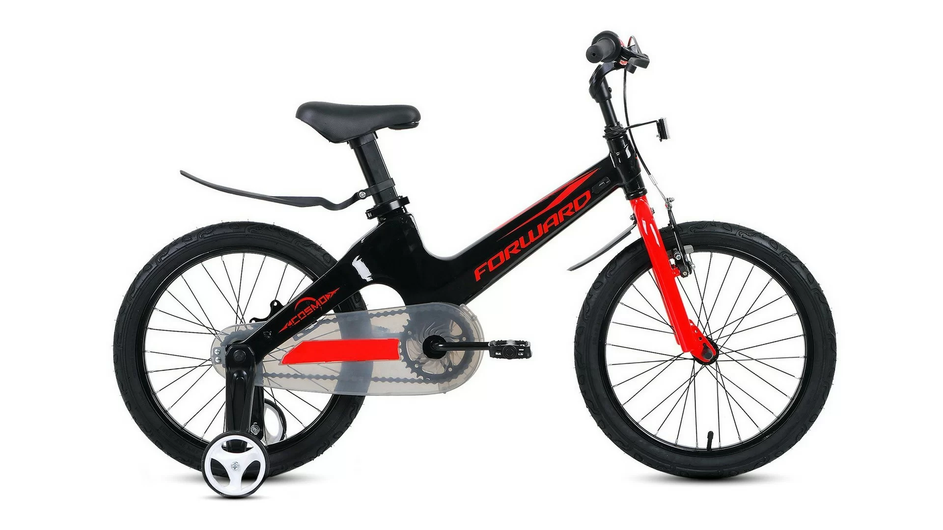 Фото Велосипед Forward Cosmo 18 2.0 (2020) черный/красный RBKW0LMH1016 со склада магазина СпортСЕ