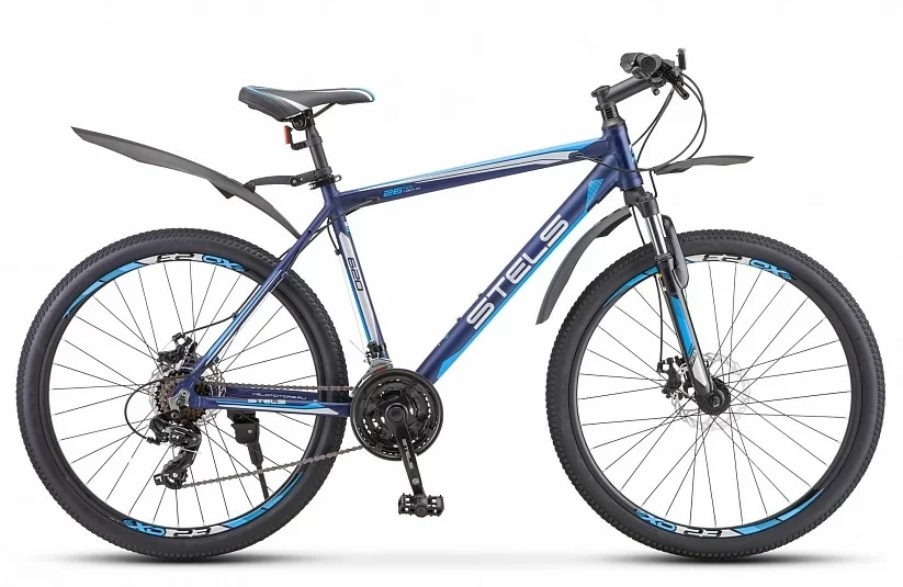 Фото Велосипед Stels Navigator-620 MD 26" (2020) темно-синий V010 со склада магазина СпортСЕ