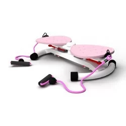 Фитнес платформа /горнолыжный тренажёр DFC "Twister Bow" с эспандерами TW-S108P
