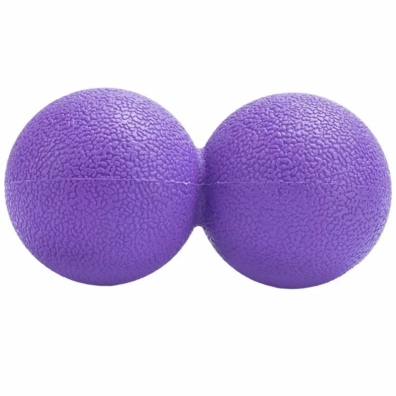 Фото Мяч для МФР MFR-2 двойной 2х65мм фиолетовый (D34411) 10019469 со склада магазина СпортСЕ