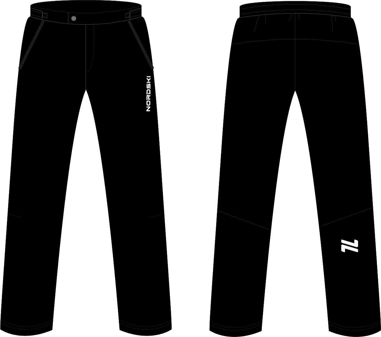 Фото Брюки утепленные Nordski Light Black W NSW129100 со склада магазина СпортСЕ