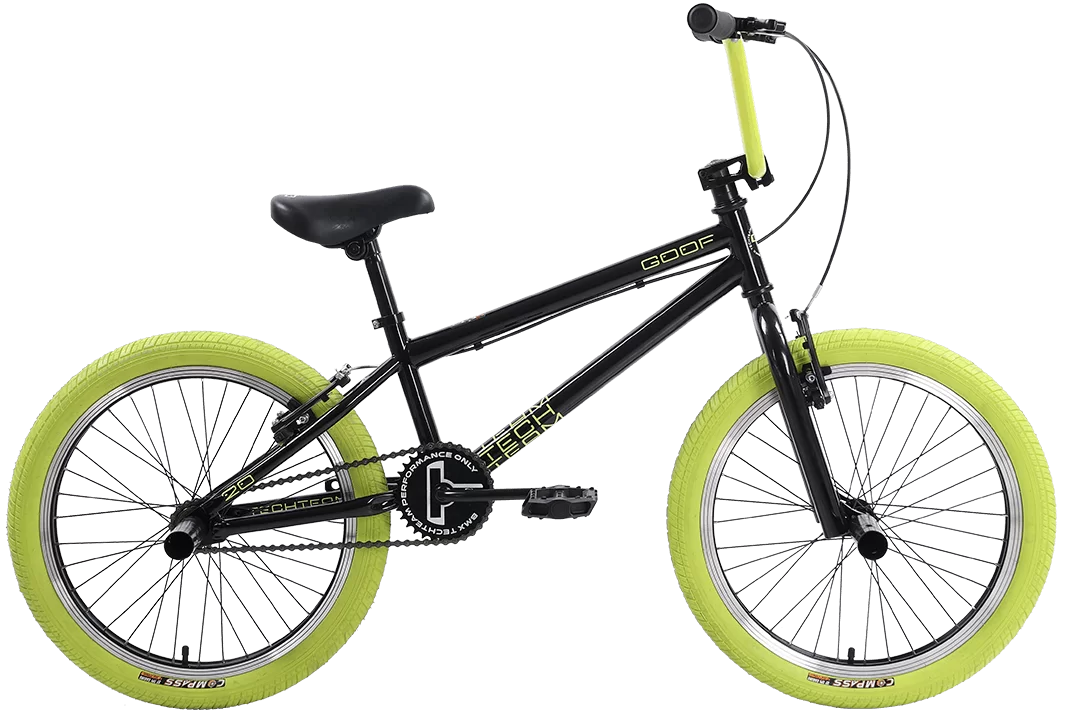 Фото Велосипед BMX TechTeam Goof 20" черный со склада магазина СпортСЕ