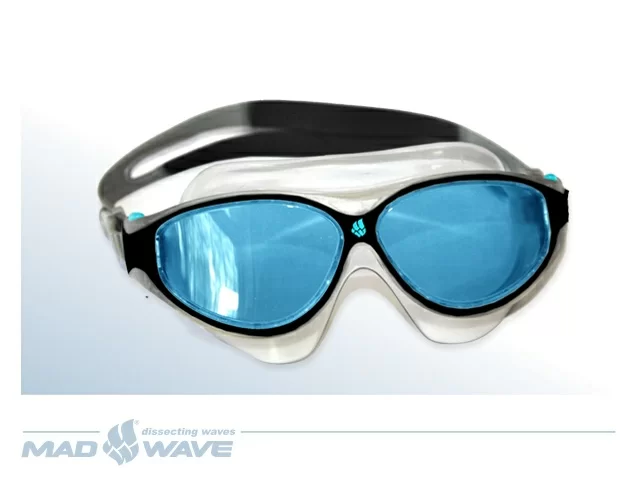 Фото Маска для плавания Mad Wave Flame Mask Junior black M0461 03 0 01W со склада магазина СпортСЕ