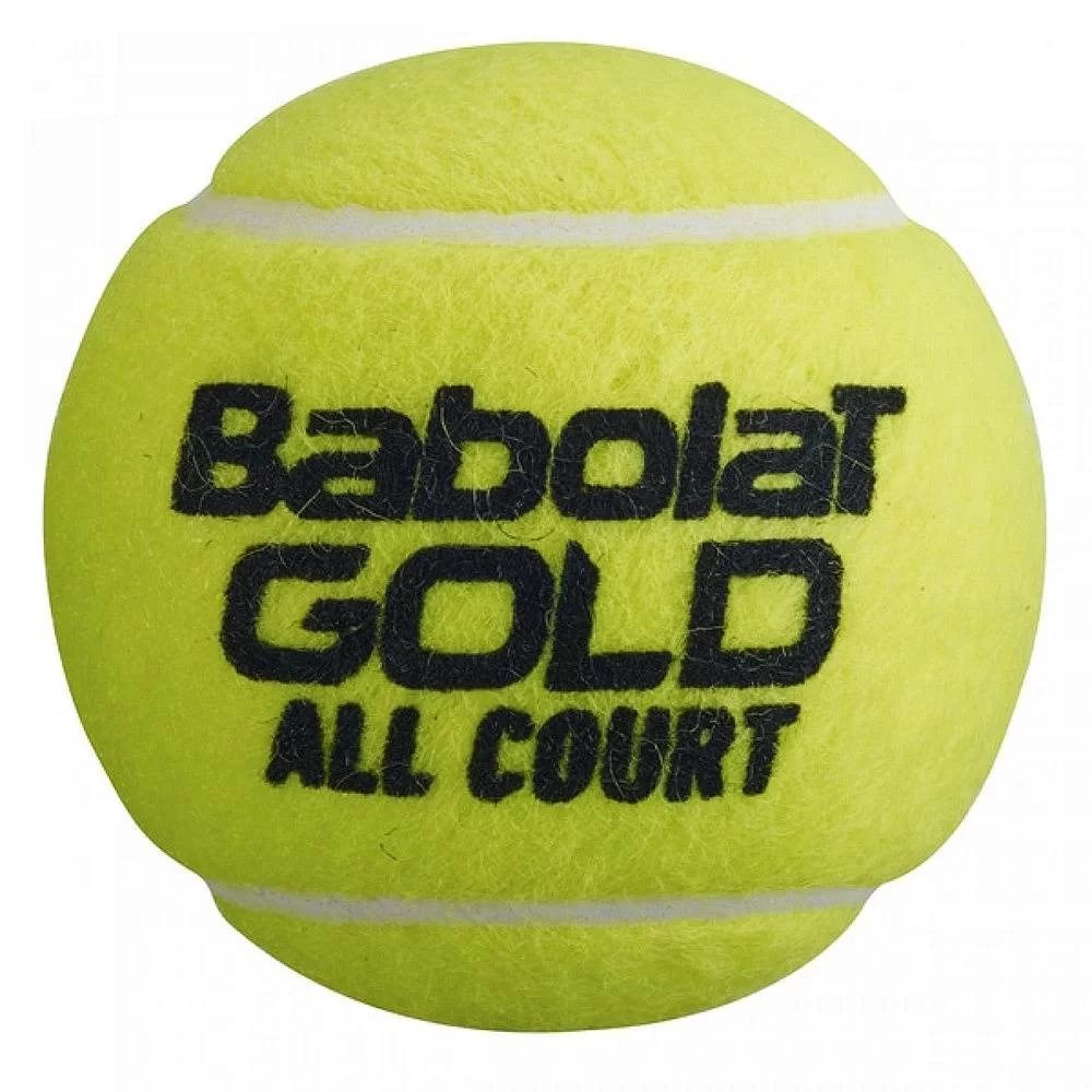 Фото Мяч для тенниса Babolat Gold All Court X4 1 шт 502085 со склада магазина СпортСЕ