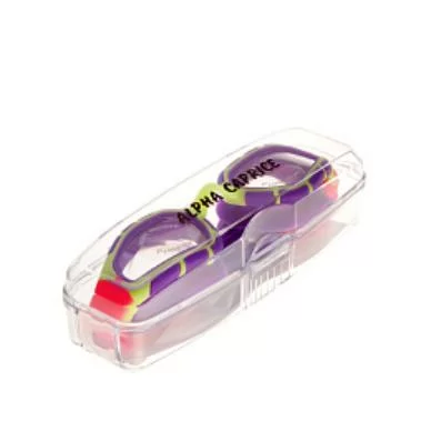 Фото Очки для плавания Alpha Caprice JR-G6200 violet/yellow/pink со склада магазина СпортСЕ