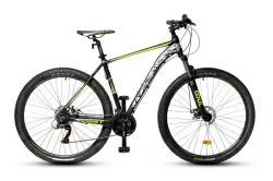 Велосипед HORST Crown 29 2022 Черно-серо-лимонный