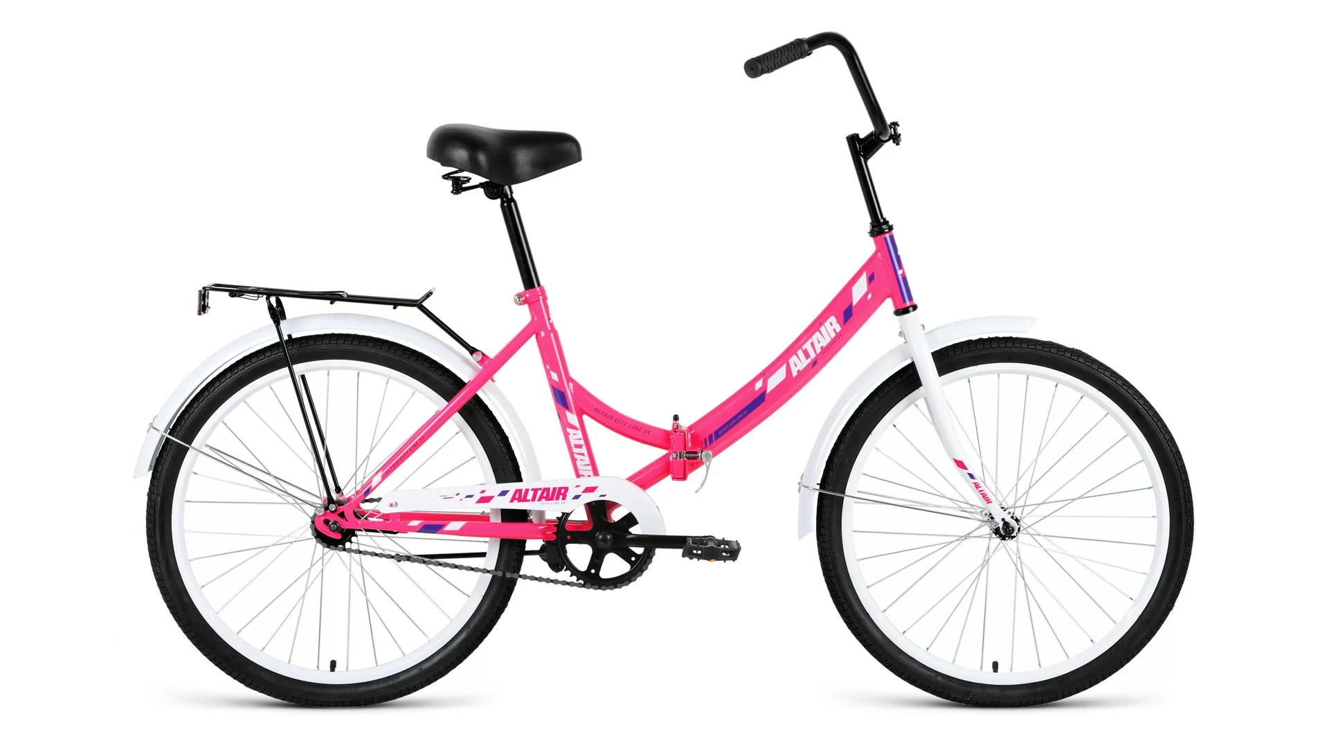 Фото Велосипед Altair City 24 скл (1ск.) (2019) розовый со склада магазина СпортСЕ