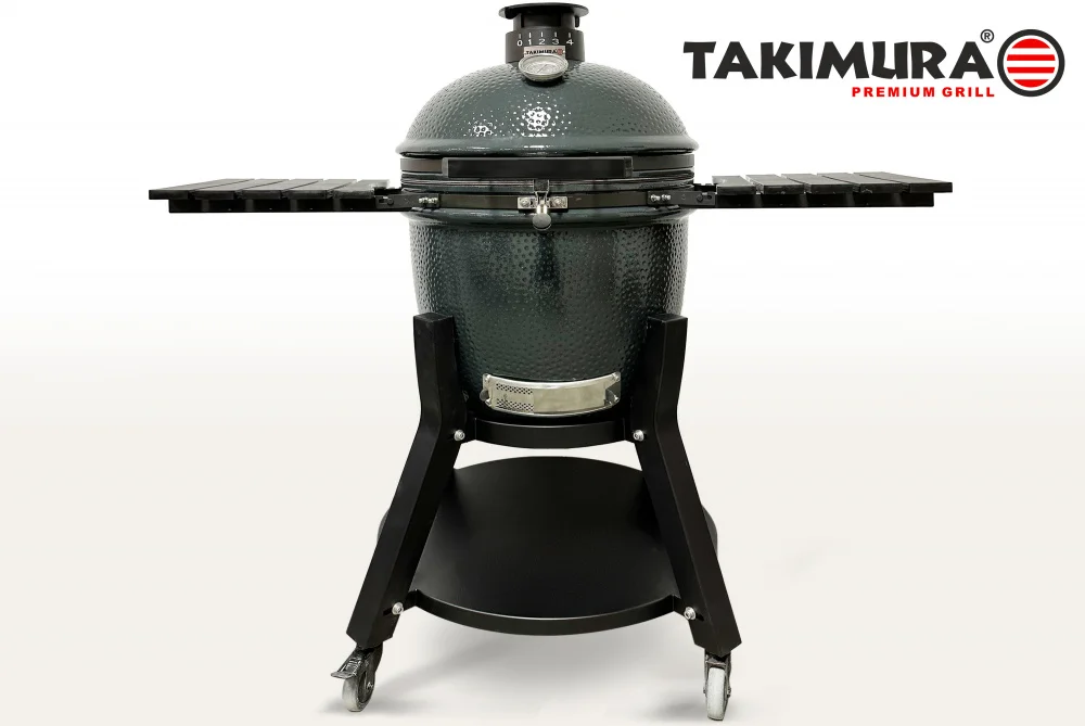  Керамический гриль Takimura 22 дюйма (графит) по низким ценам в Томске и Северске