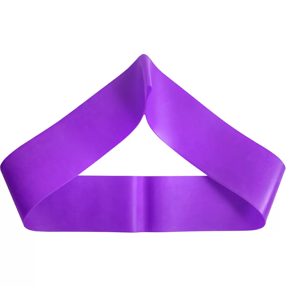 Фото Эспандер петля латексная 60 * 5 * 0.1 см B26018 фиолетовая 10016125 со склада магазина СпортСЕ