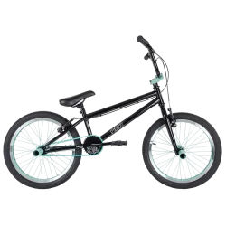 Велосипед BMX TechTeam Fox 20" (2023) черно-бирюзовый