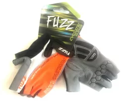 Перчатки Fuzz лайкра Air Comfort D-Grip Gel р.M черно-бело-оранжевые   08-202323