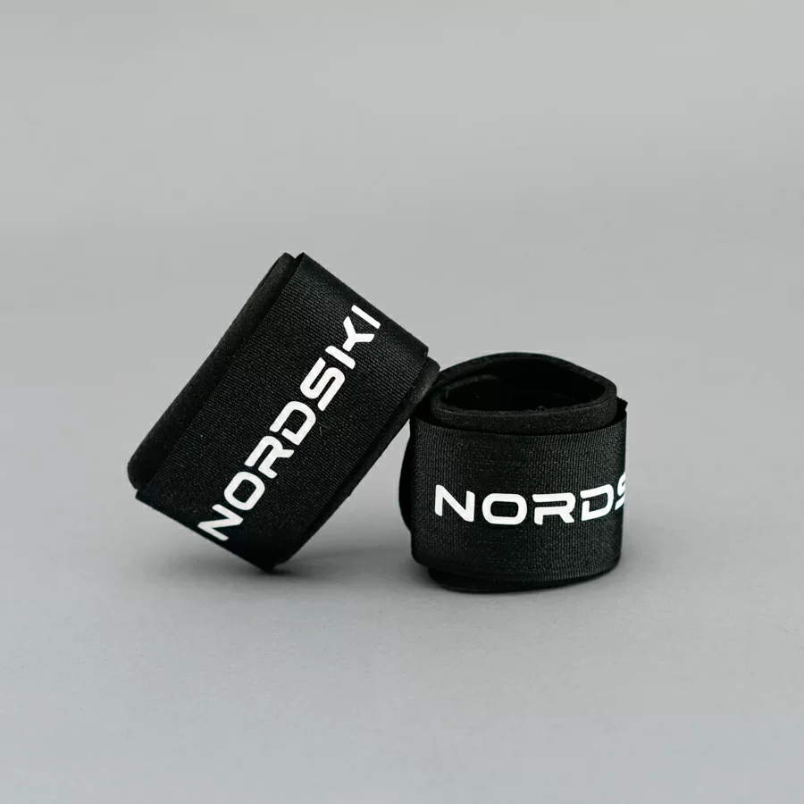 Фото Липучки для лыж Nordski Black/White NSV465001 со склада магазина СпортСЕ