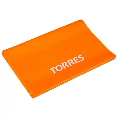 Фото Эспандер лента латексная Torres 120 х 15 см сопротивление 4 кг оранж AL0020/21 со склада магазина СпортСЕ