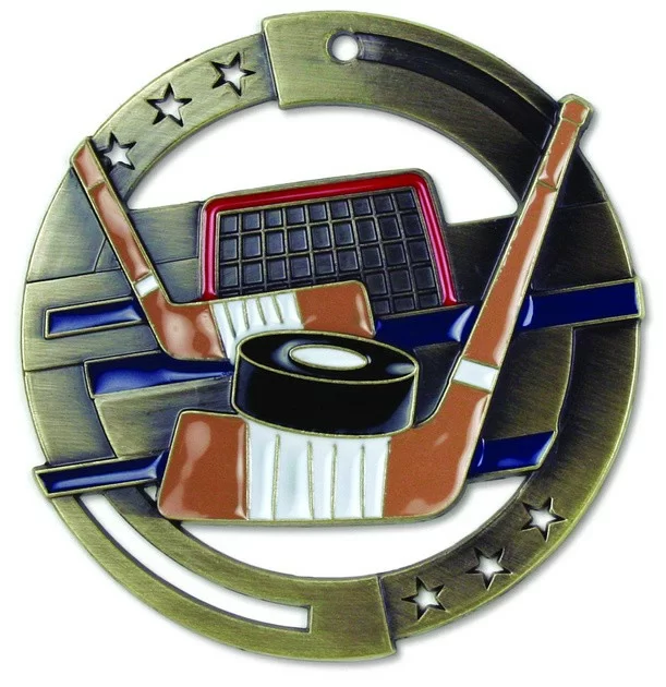Фото Медаль GA M3SH1 d-70 мм хоккей со склада магазина СпортСЕ