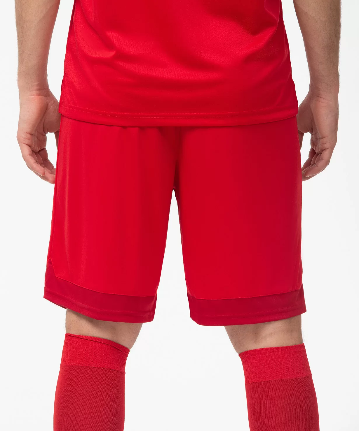 Фото Шорты игровые DIVISION PerFormDRY Union Shorts, красный/темно-красный/белый со склада магазина СпортСЕ