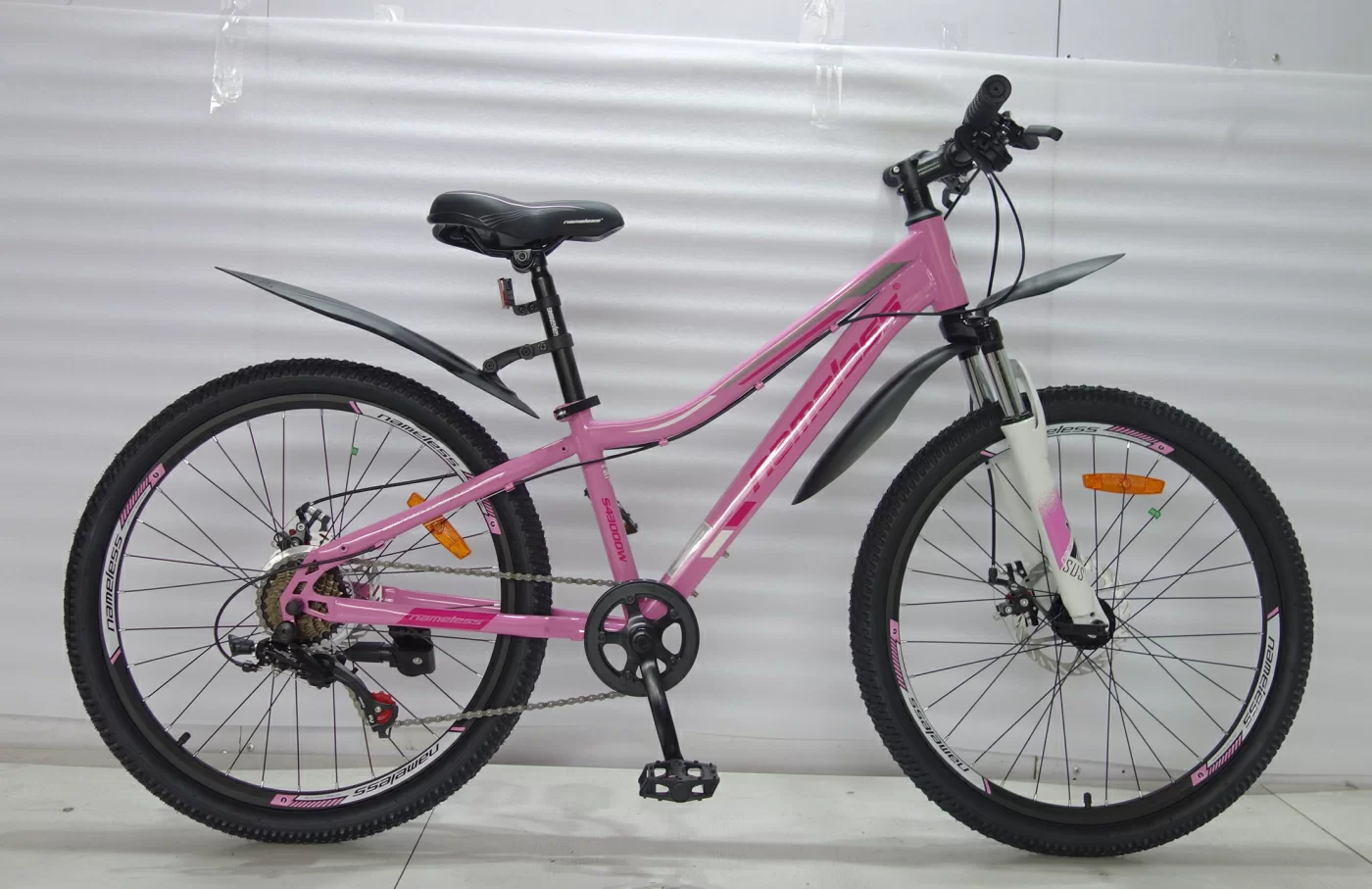 Фото Велосипед 24" Nameless S4300DW, розовый (2024) со склада магазина СпортСЕ
