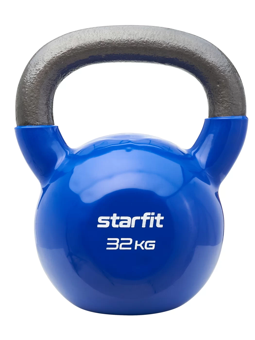 Фото Гиря виниловая 32 кг StarFit DB-401 темно-синий УТ-00018841 со склада магазина СпортСЕ