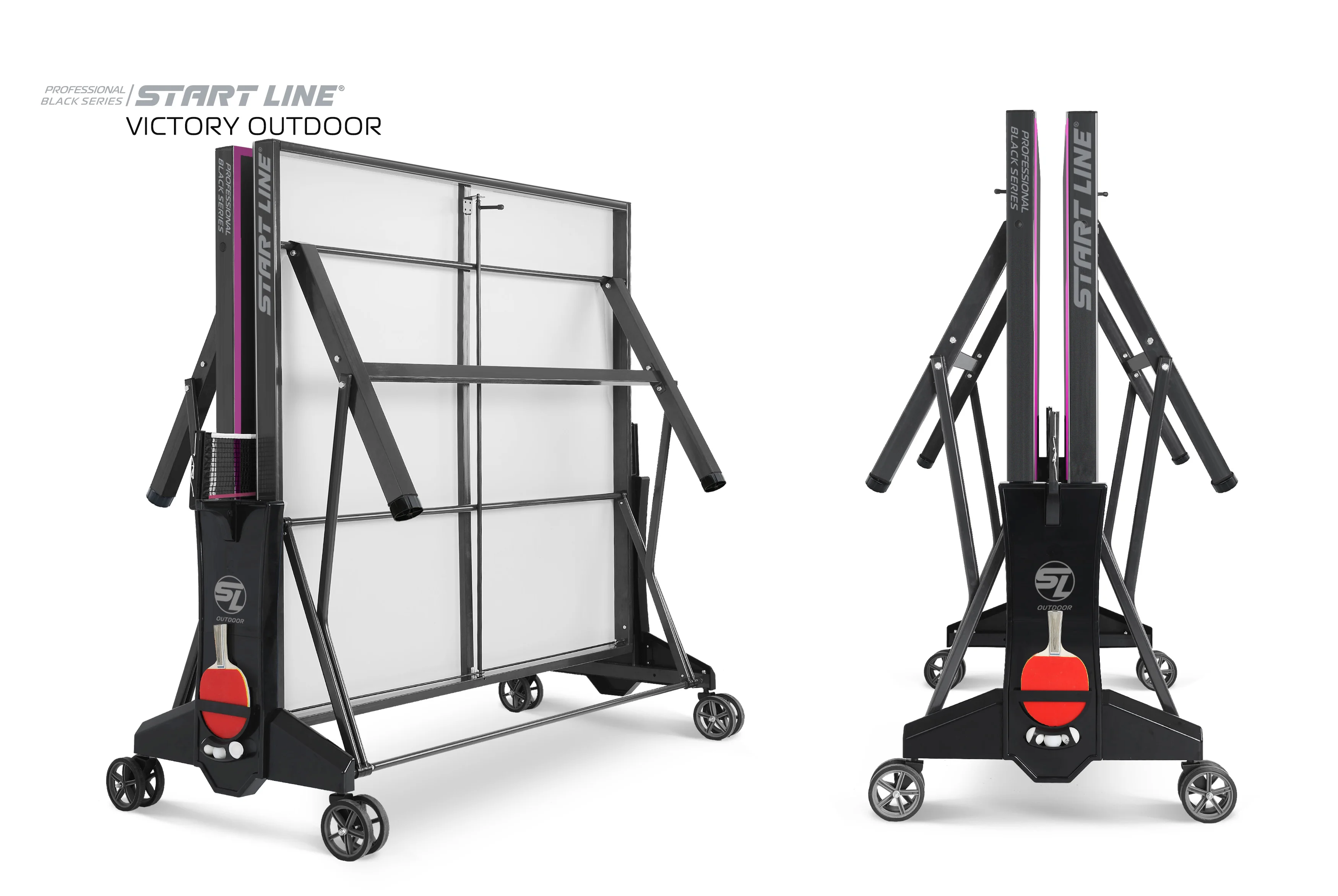  Стол теннисный VICTORY 6 Всепогодный Black по низким ценам в Томске и Северске