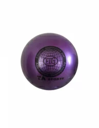 Мяч для художественной гимнастики 15 см 400 г фиолетовый I-1