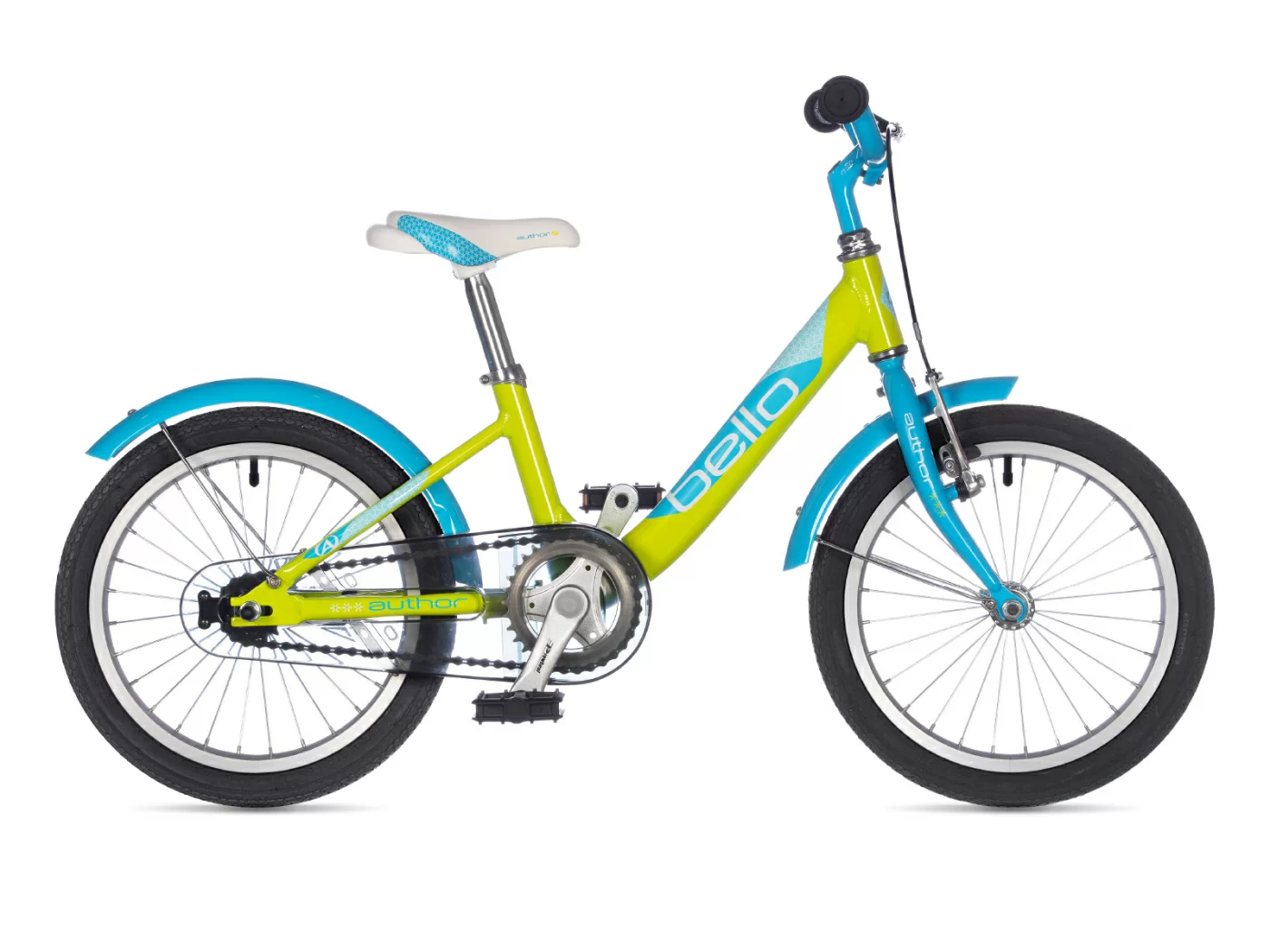 Фото Велосипед детский AUTHOR Bello 2021 Салатово-голубой со склада магазина СпортСЕ