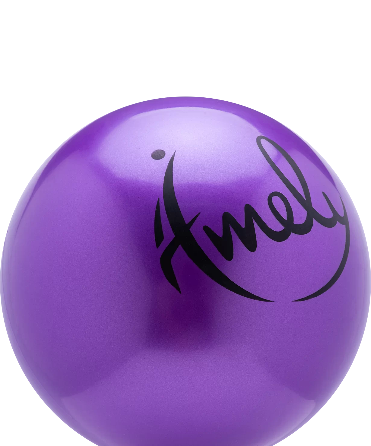 Фото Мяч для художественной гимнастики 15 см Amely AGB-301 фиолетовый УТ-00019926 со склада магазина СпортСЕ
