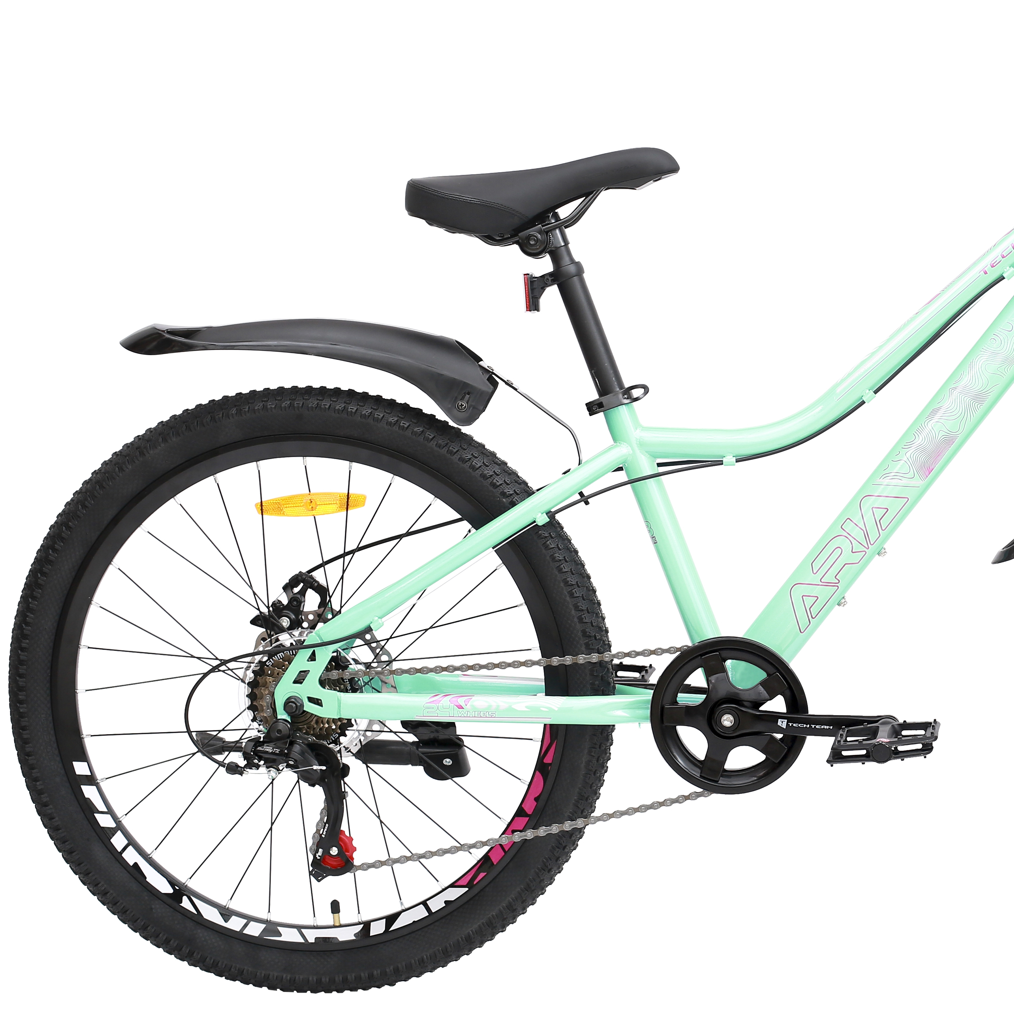 Велосипед TechTeam Aria 22" (2024) бирюзовый Велосипед TechTeam Aria 22" (2024) бирюзовый по низким ценам в Томске и Северске